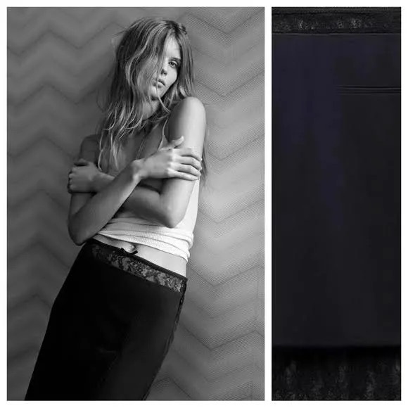 Zara Combined 2-in-1 Mid-Rise Skirt Size XS. - Picture 2 of 7